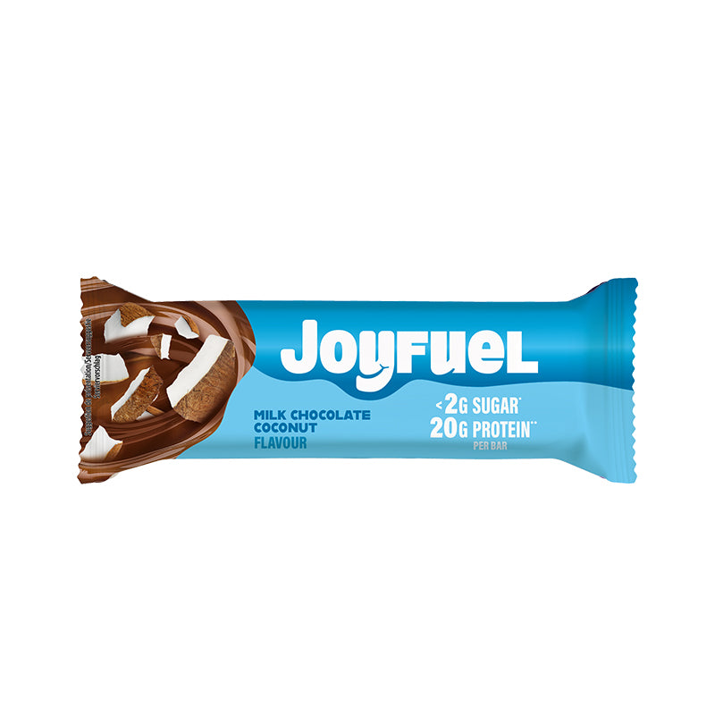 Proteínová tyčinka Joyfuel s príchuťou mliečnej čokolády a kokosu