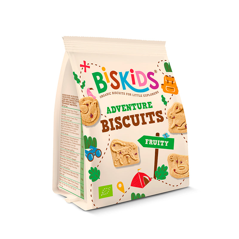 BisKids Detské celozrnné sušienky s kúskami jabĺk