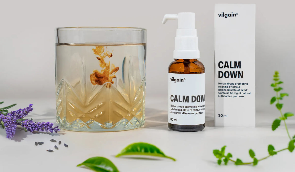 Bylinné kvapky v spreji s medovkou a levanduľou Calm Down