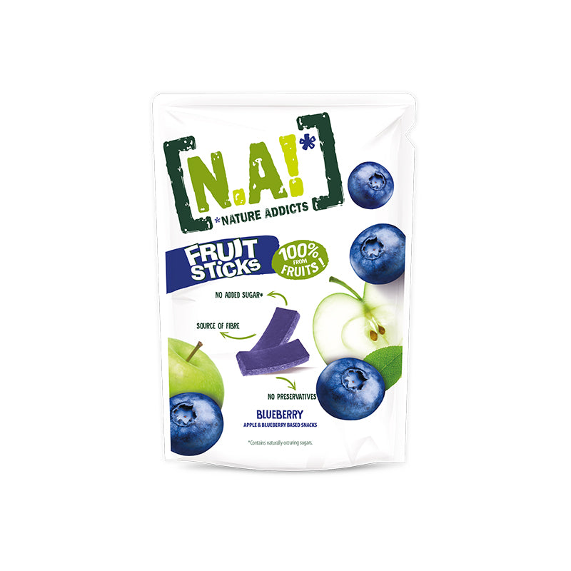 Ovocné tyčinky Fruit sticks Jablko & Čučoriedka