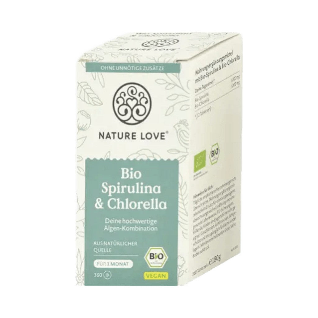 Tablety Bio Spirulina & Chlorella