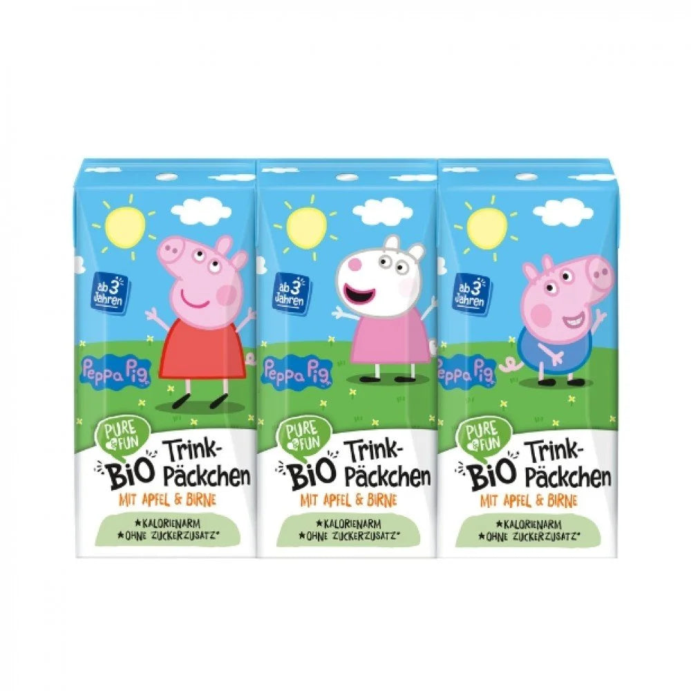 Bio nápoj s jablkovo-hruškovou šťavou Peppa Pig