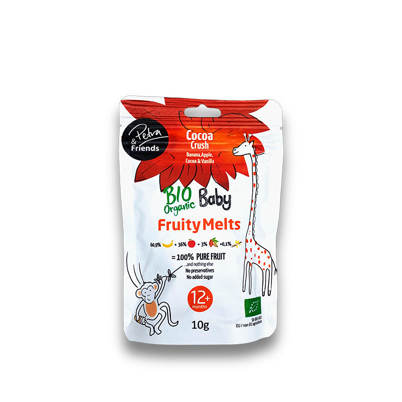 Sušená pochúťka Baby Fruity Melts Cocoa Crush