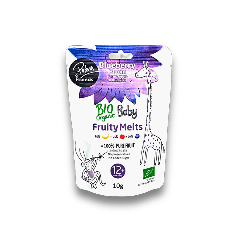 Sušená pochúťka Baby Fruity Melts Blueberry Bloom