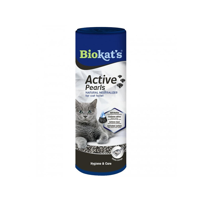 Podstielka pre mačky BioKat´s Active Pearls - aktívne uhlie do mačacích toaliet