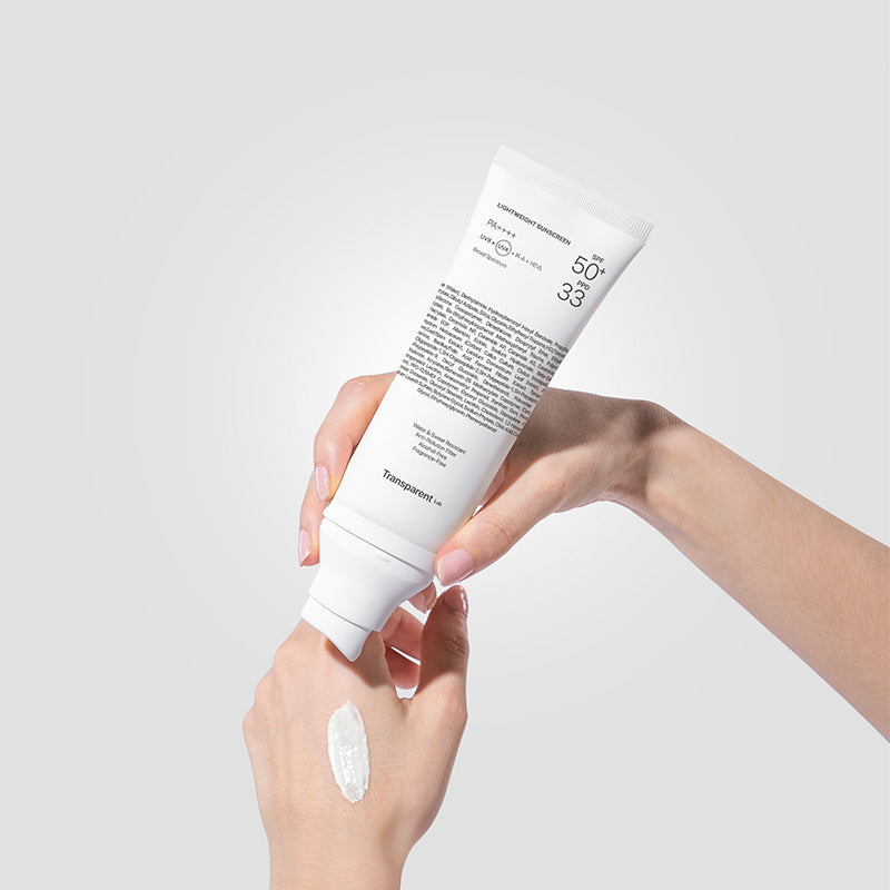 Pokročilá ochrana na pleť pred slnkom s ultraľahkou textúrou LIGHTWEIGHT SUNSCREEN SPF50+