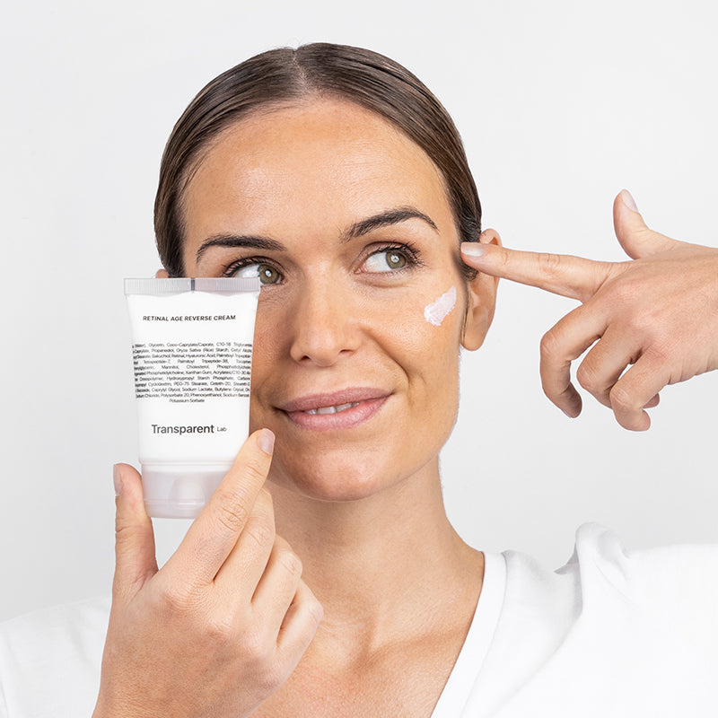 Nočný pleťový krém Retinal Age Reverse Cream Transparent Lab