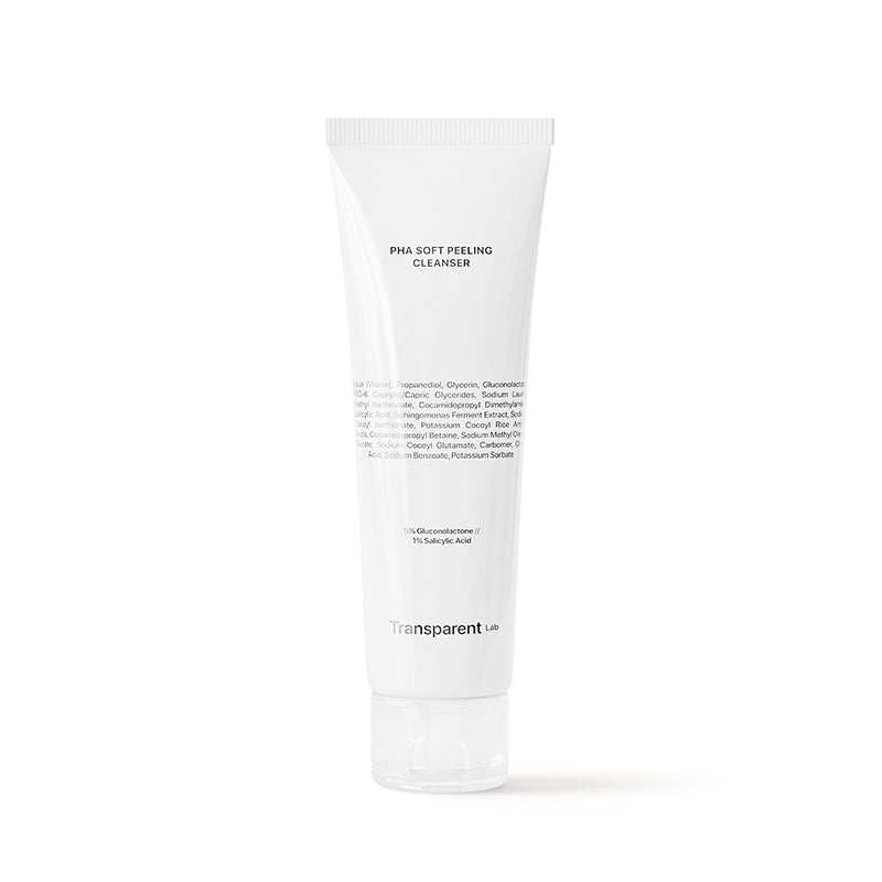 Čistiaci gél na tvár s jemným peelingovým účinkom PHA SOFT PEELING CLEANSER
