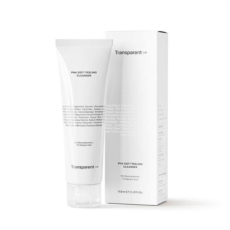 Čistiaci gél na tvár s jemným peelingovým účinkom PHA SOFT PEELING CLEANSER