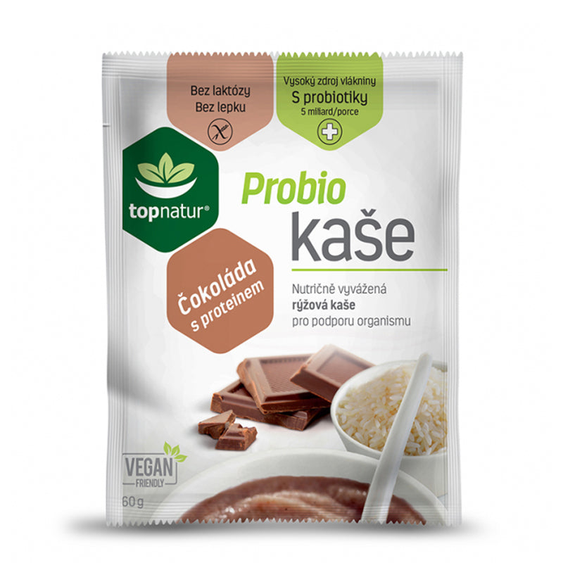 Topnatur probio kaša čokoláda s proteínom 60g