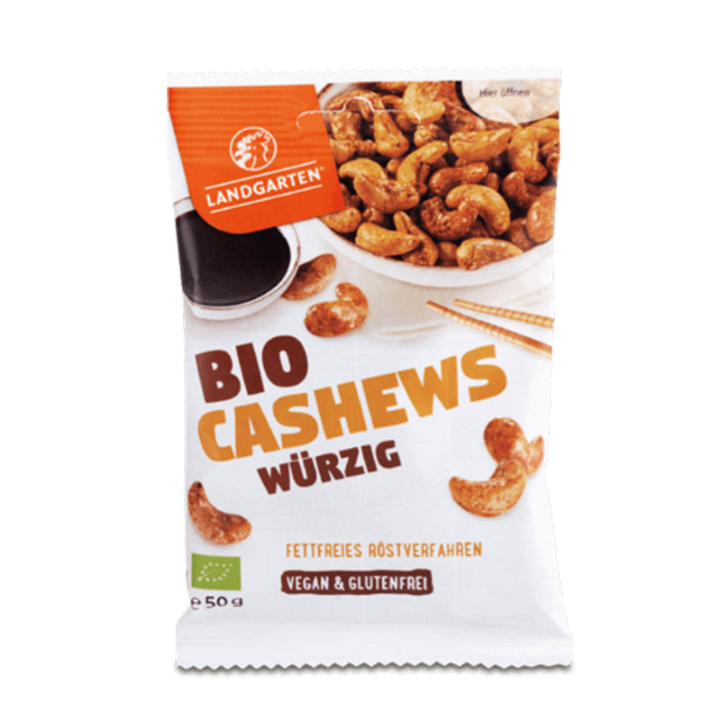 Landgarten Organické kešu v japonskej Tamari omáčke 50 g