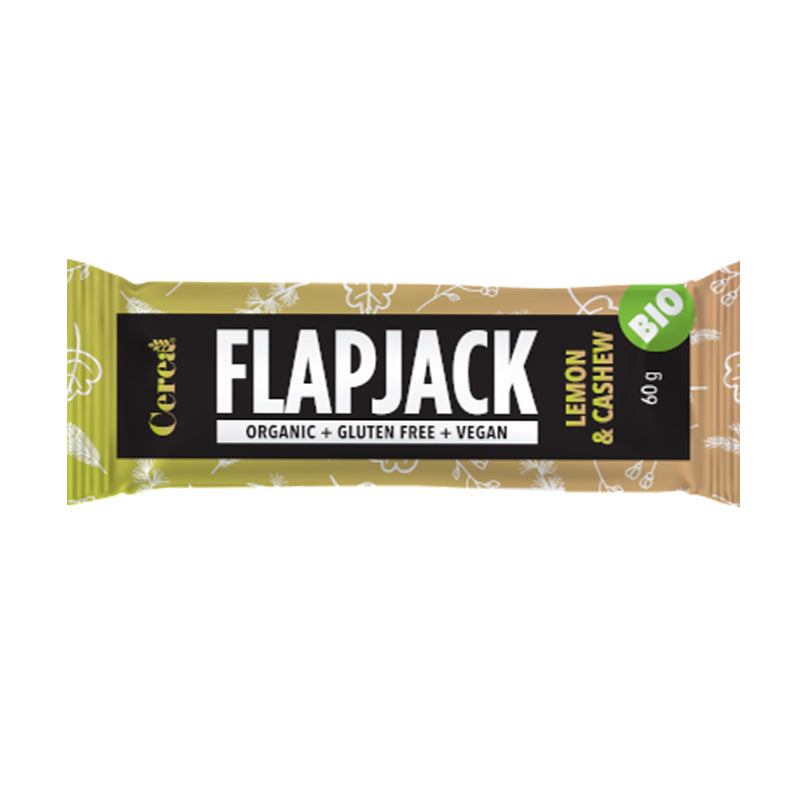 Tyčinka Flapjack Bio Lemon & Cashew