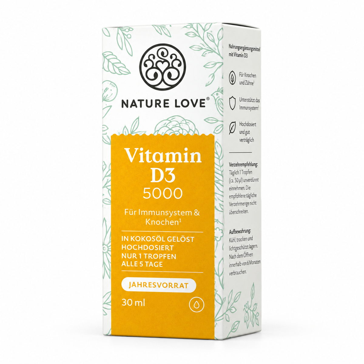 Kvapky Vitamin D3 5000