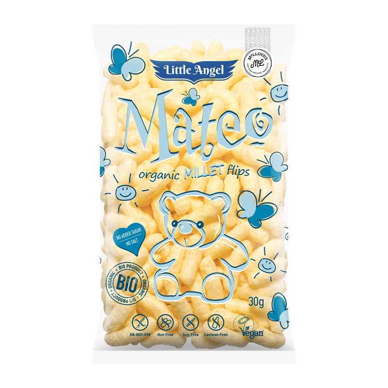 MC LlOYDS BIO Mateo kukuričné chrumky s prosom 30 g