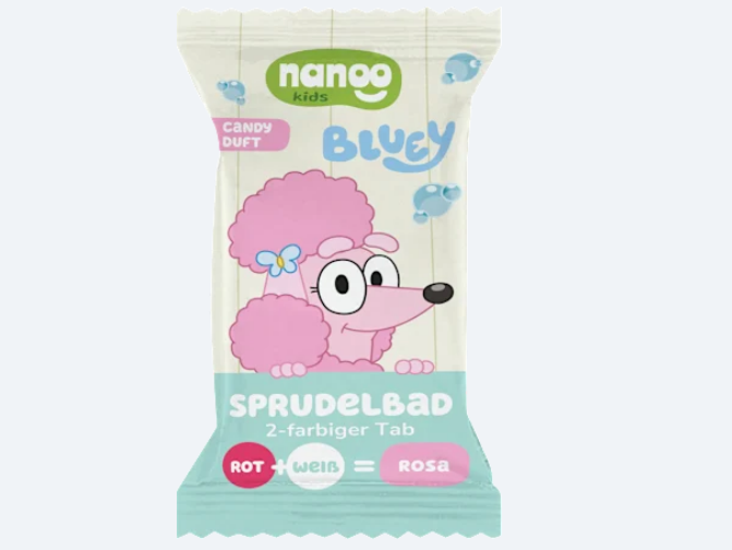 Šumivá tableta do kúpeľa pre deti BLUEY