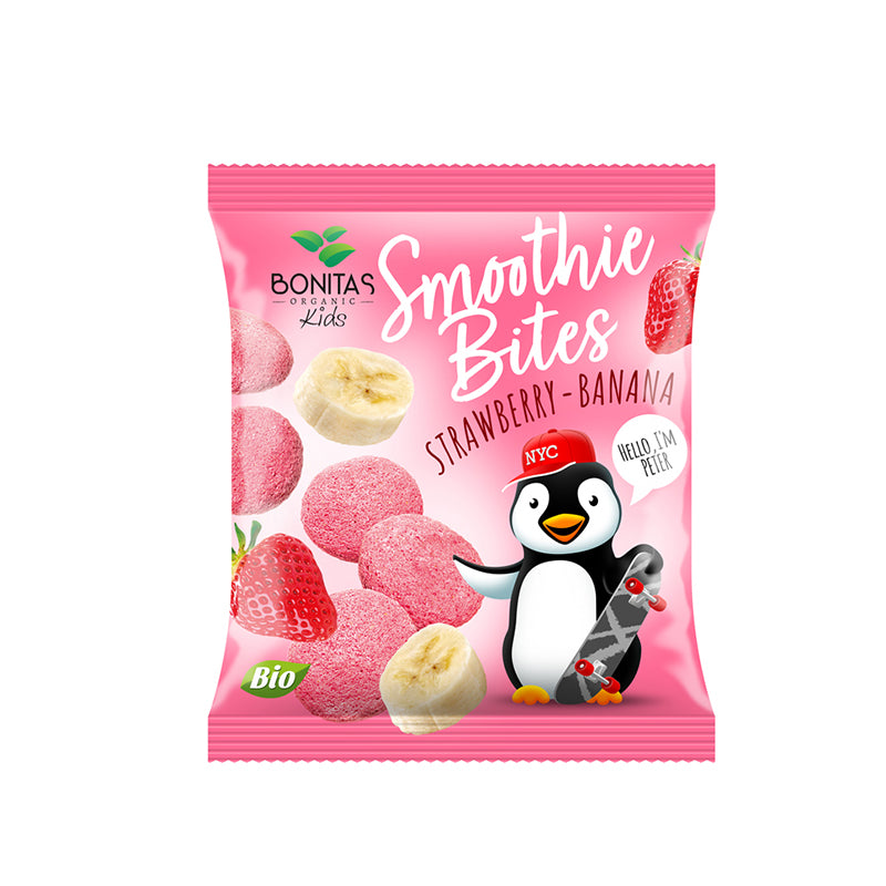 Zmes Bio sušeného ovocia s jogurtom Smoothie Bites