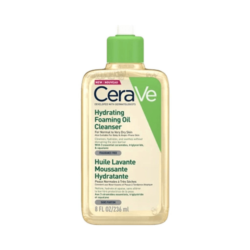 Hydratačný čistiaci penivý olej CeraVe