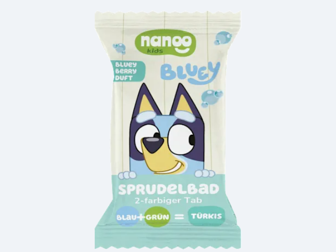 Šumivá tableta do kúpeľa pre deti BLUEY