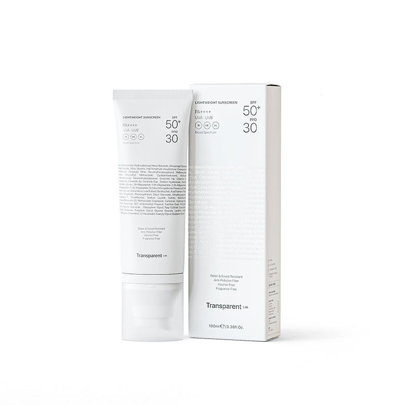 Pokročilá ochrana na pleť pred slnkom s ultraľahkou textúrou LIGHTWEIGHT SUNSCREEN SPF50+