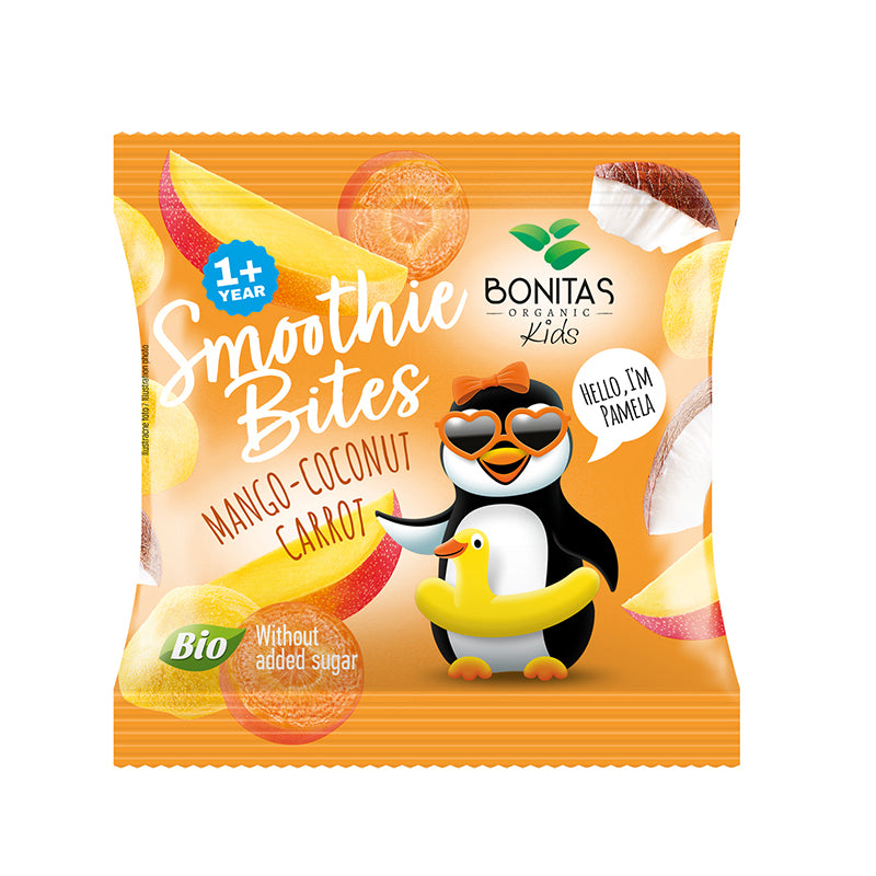 Zmes Bio sušeného ovocia Smoothie Bites