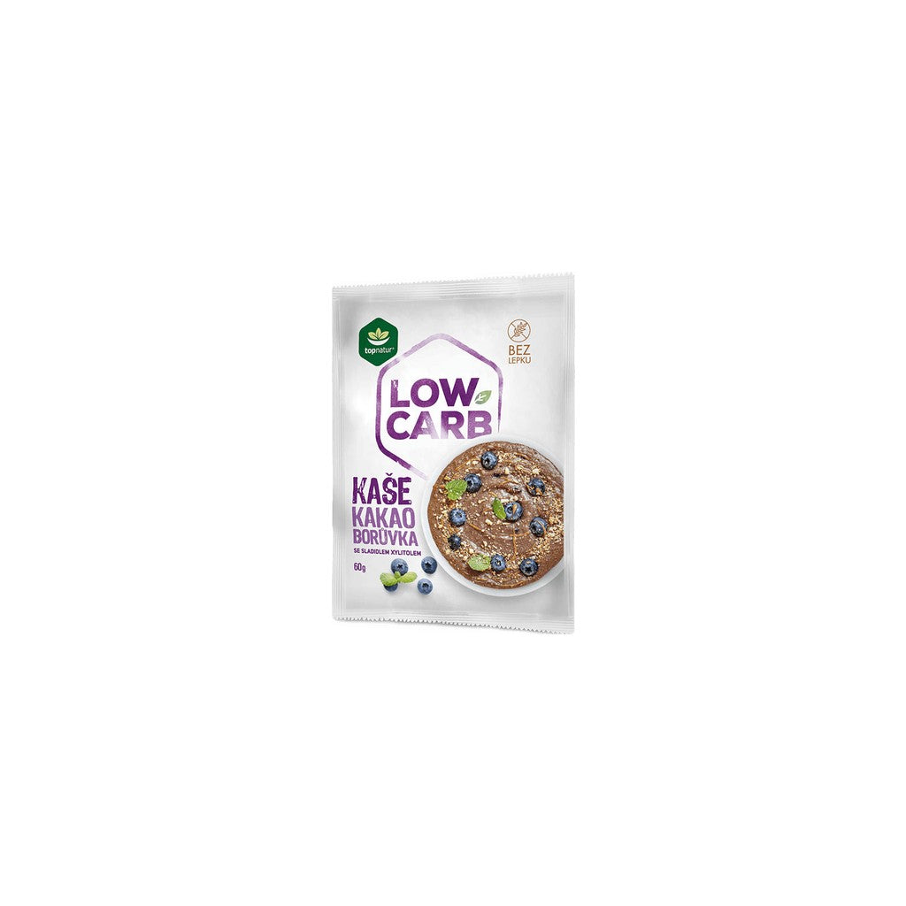 Nízskosacharidová kaša kakao & čučoriedka low carb