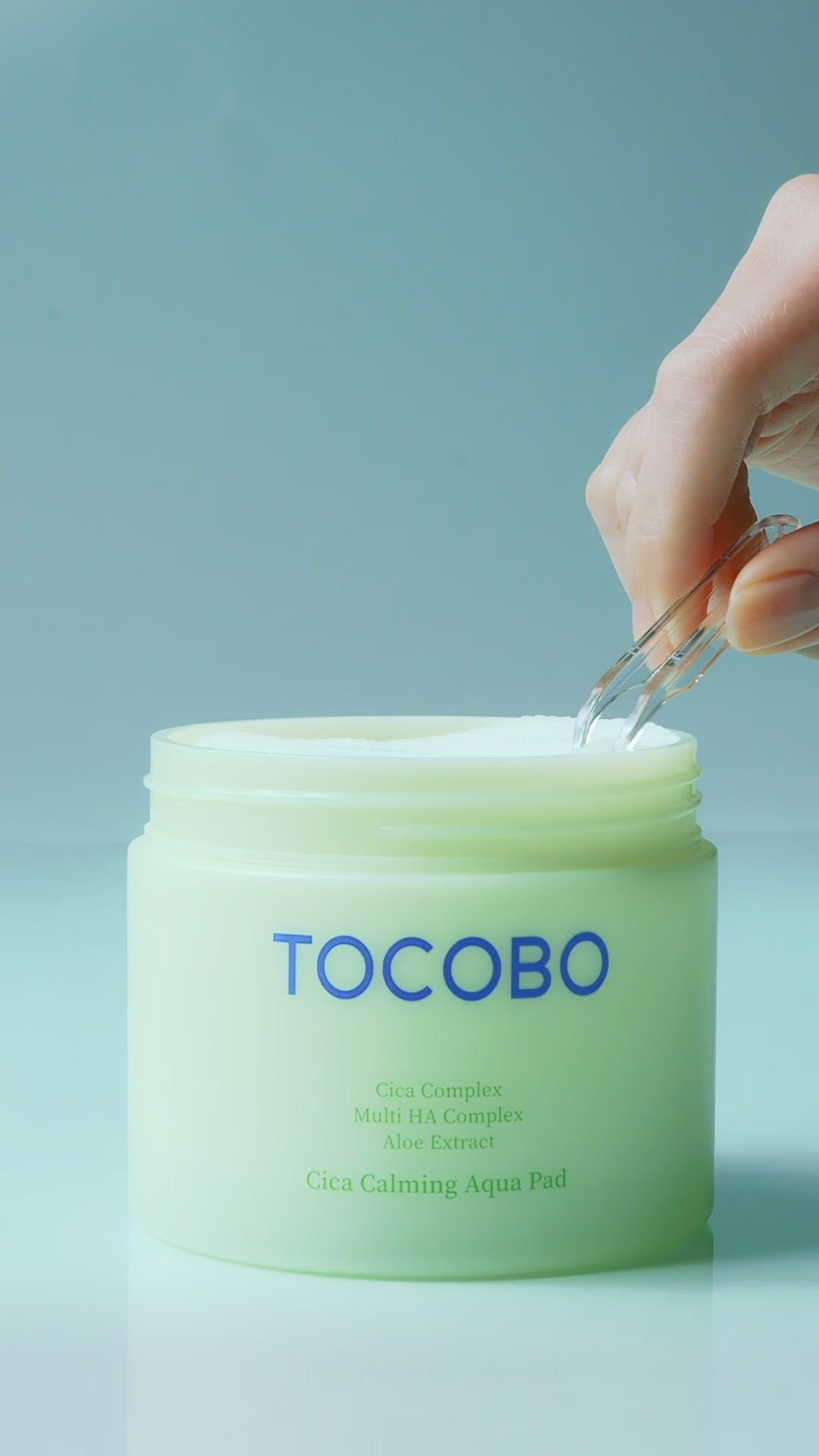 TOCOBO Upokojujúce pleťové tampóny Cica Calming Aqua Pad