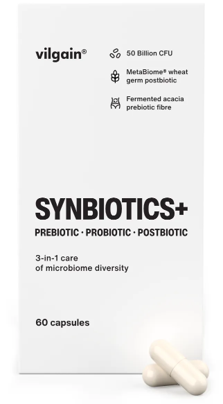 Kapsuly Synbiotics+ Prebiotic, Probiotic, Postbiotic