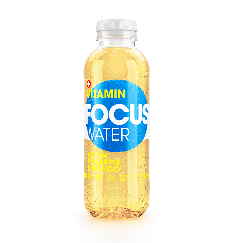 FOCUSWATER Vitamínová voda Active 0,5l