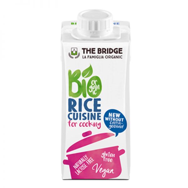 The Bridge Bio organic ryžová náhrada smotany na varenie 200 ml