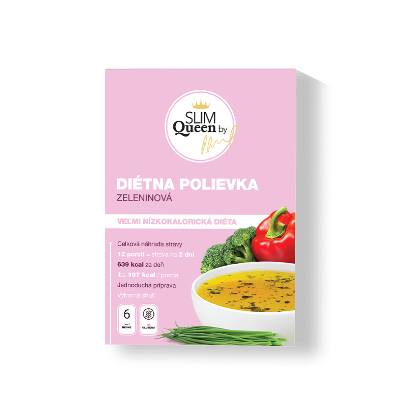 SLIM Queen Diétna polievka Zeleninová 384g